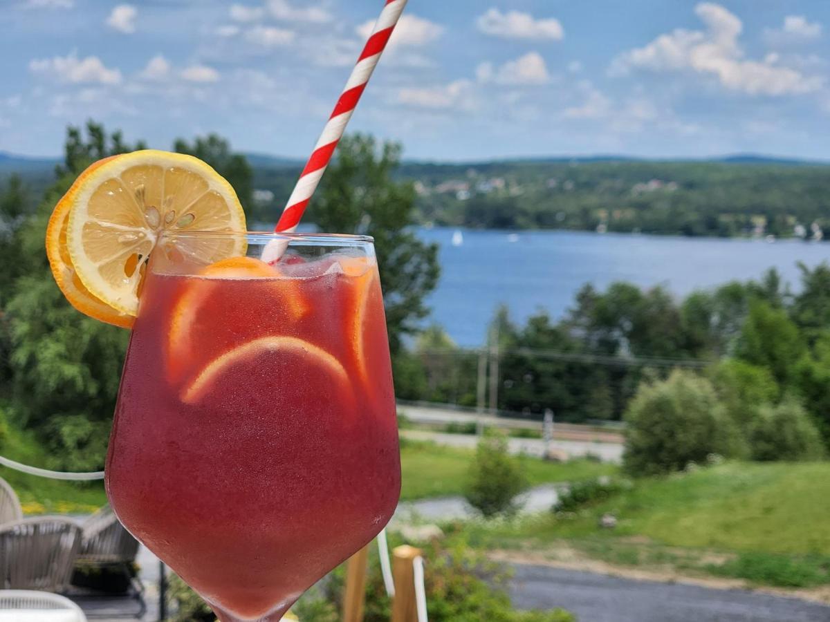 Location Au Sommet Du Lac Magog Esterno foto