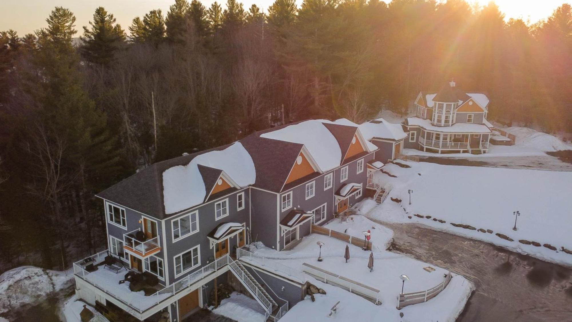Location Au Sommet Du Lac Magog Esterno foto